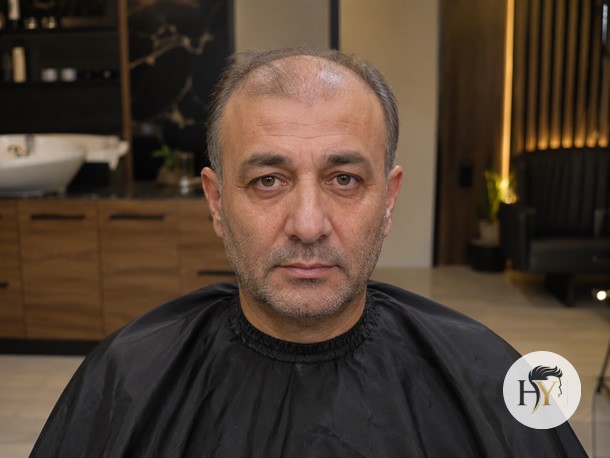 Erkek protez saç uygulaması once